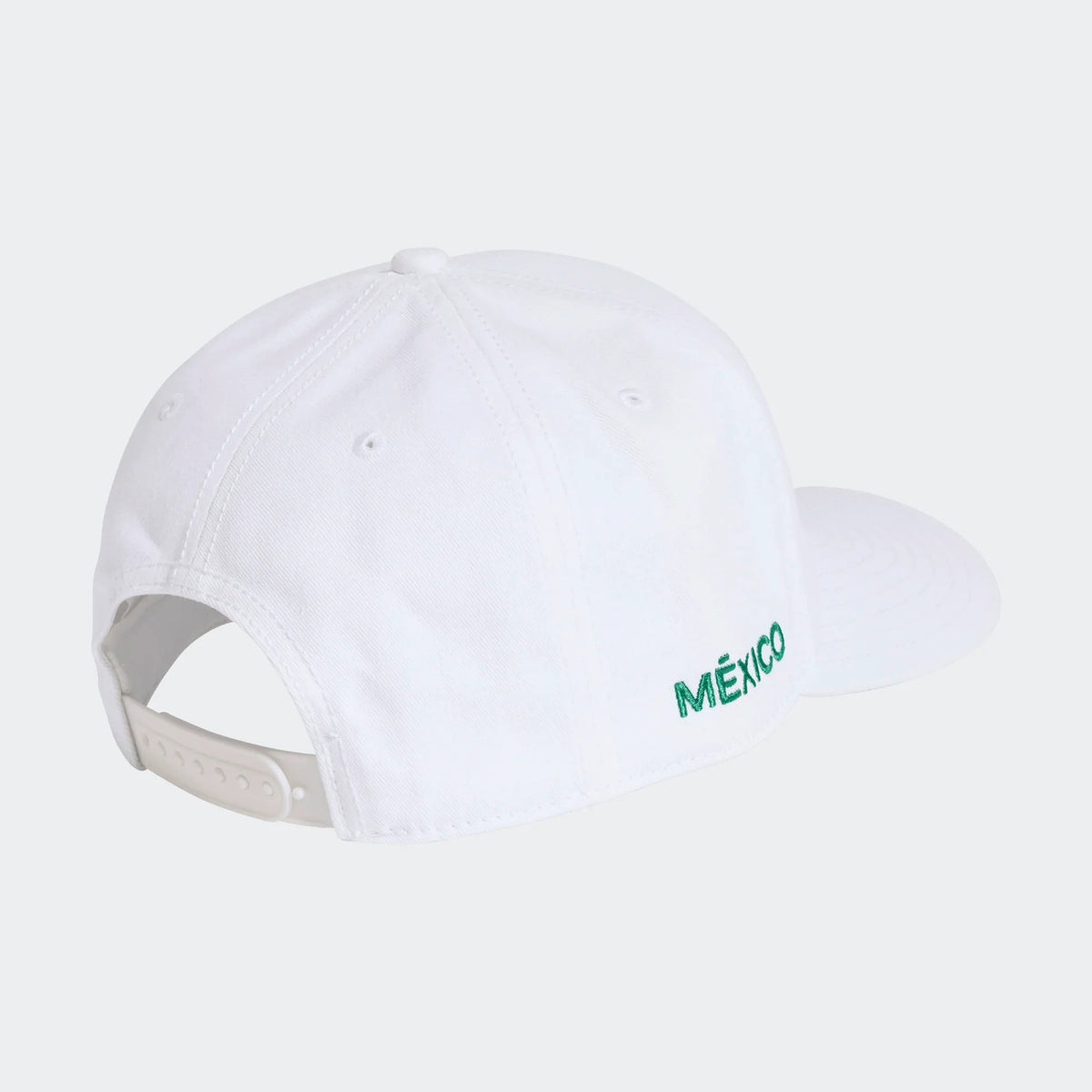 Adidas Mexico Snapback Hat-White product image 2, provided for visual reference and product detail review