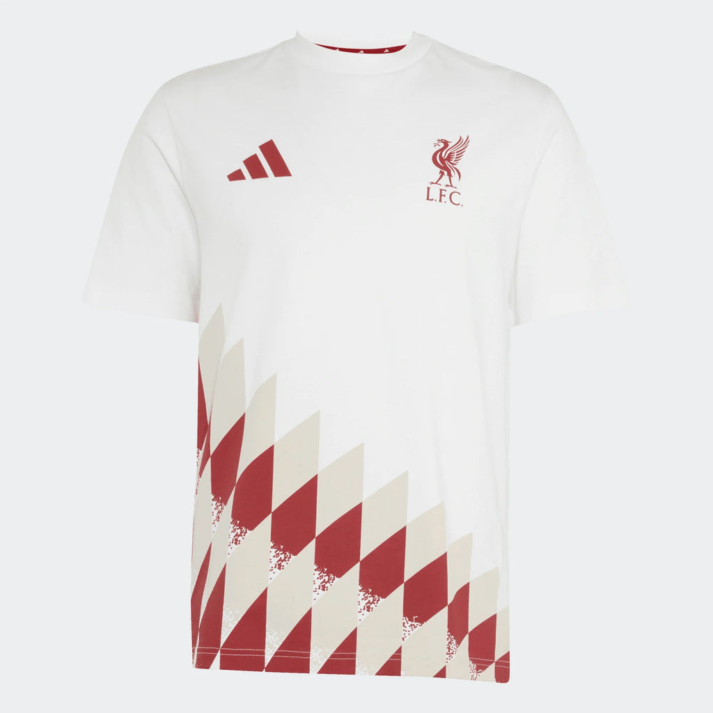 Adidas Liverpool FC Stadium Graphic T-Shirt product image 1, provided for visual reference and product detail review