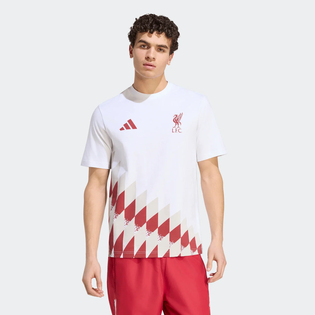 Adidas Liverpool FC Stadium Graphic T-Shirt product image 2, provided for visual reference and product detail review