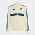 Adidas Men Real Madrid Originals Track Top Ivory product image 1, provided for visual reference and product detail review