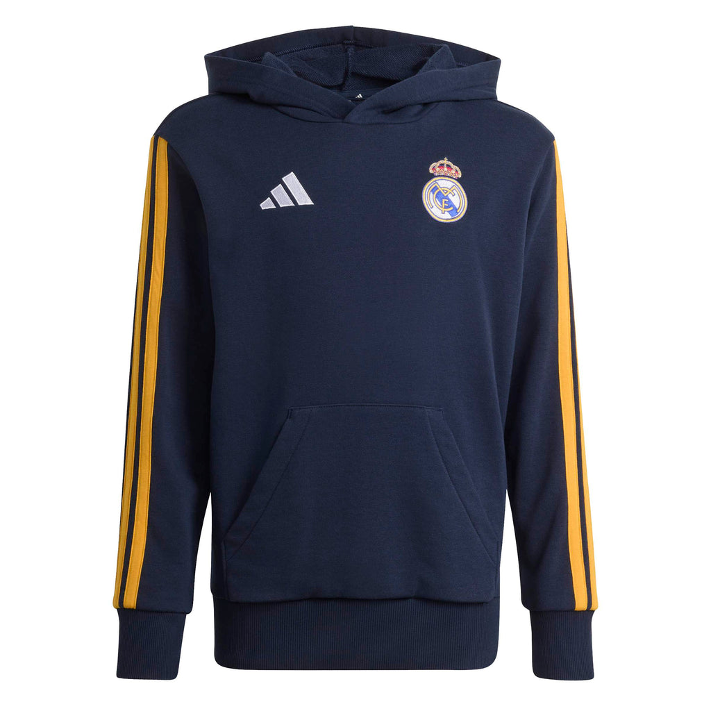 Adidas Youth Real Madrid Hoodie product image 1, provided for visual reference and product detail review