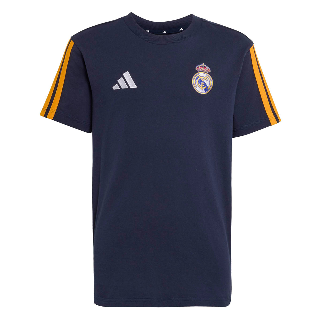 Adidas Youth Real Madrid T-Shirt product image 1, provided for visual reference and product detail review