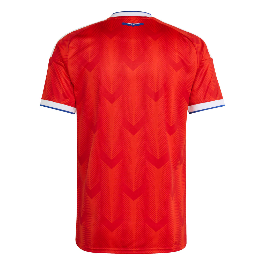 Adidas Chile Home Stadium Jersey 2026 product image 2, provided for visual reference and product detail review