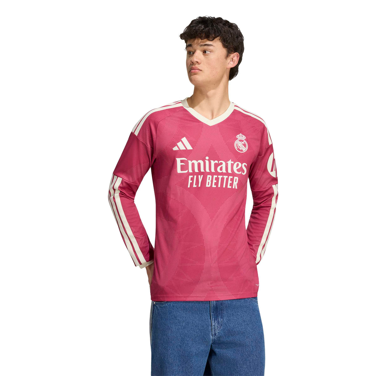 Adidas Men Real Madrid Third Long Sleeve Jersey 26/27 product image 7, provided for visual reference and product detail
