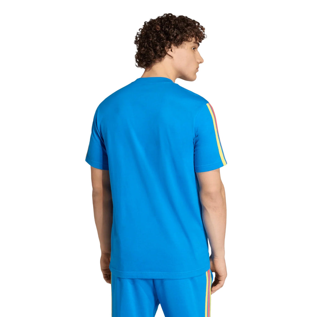 Adidas Colombia DNA T-Shirt-Blue product image 2, provided for visual reference and product detail review