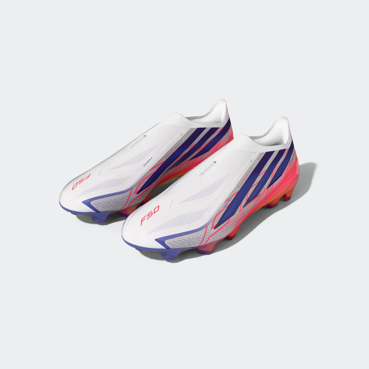 Adidas F50 Hyperfast Elite Laceless FG - FTWWHT/SOLPUR/SOLTUR product image 4, provided for visual reference and product