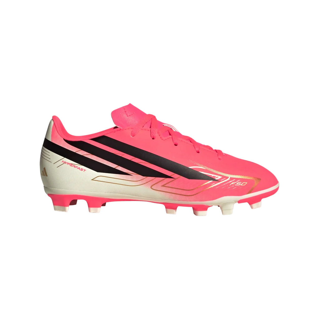 Adidas Jr F50 Hyperfast Club FG/MG product image 1, provided for visual reference and product detail review