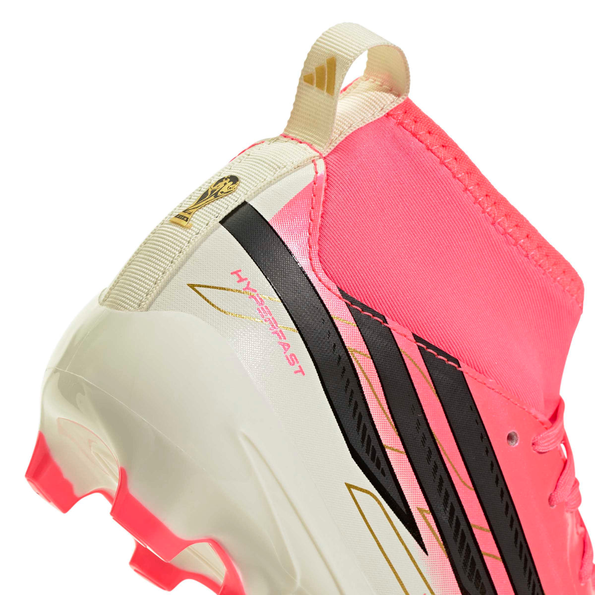 Adidas Jr. F50 Hyperfast League Mid Firm Ground Soccer Cleats product image 7, provided for visual reference and product