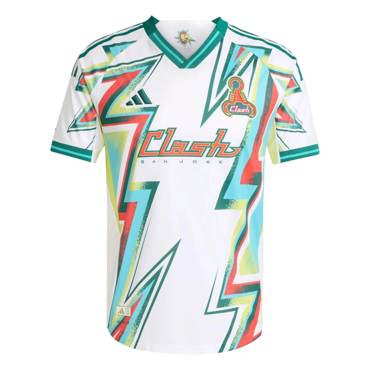 Adidas San Jose Earthquakes 3rd Authentic Player Jersey 25/26 product image 1, provided for visual reference and product