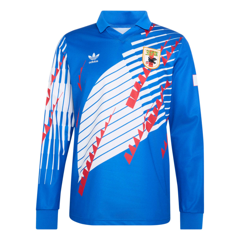 Adidas Japan Home Long Sleeve Jersey 1993 product image 1, provided for visual reference and product detail review