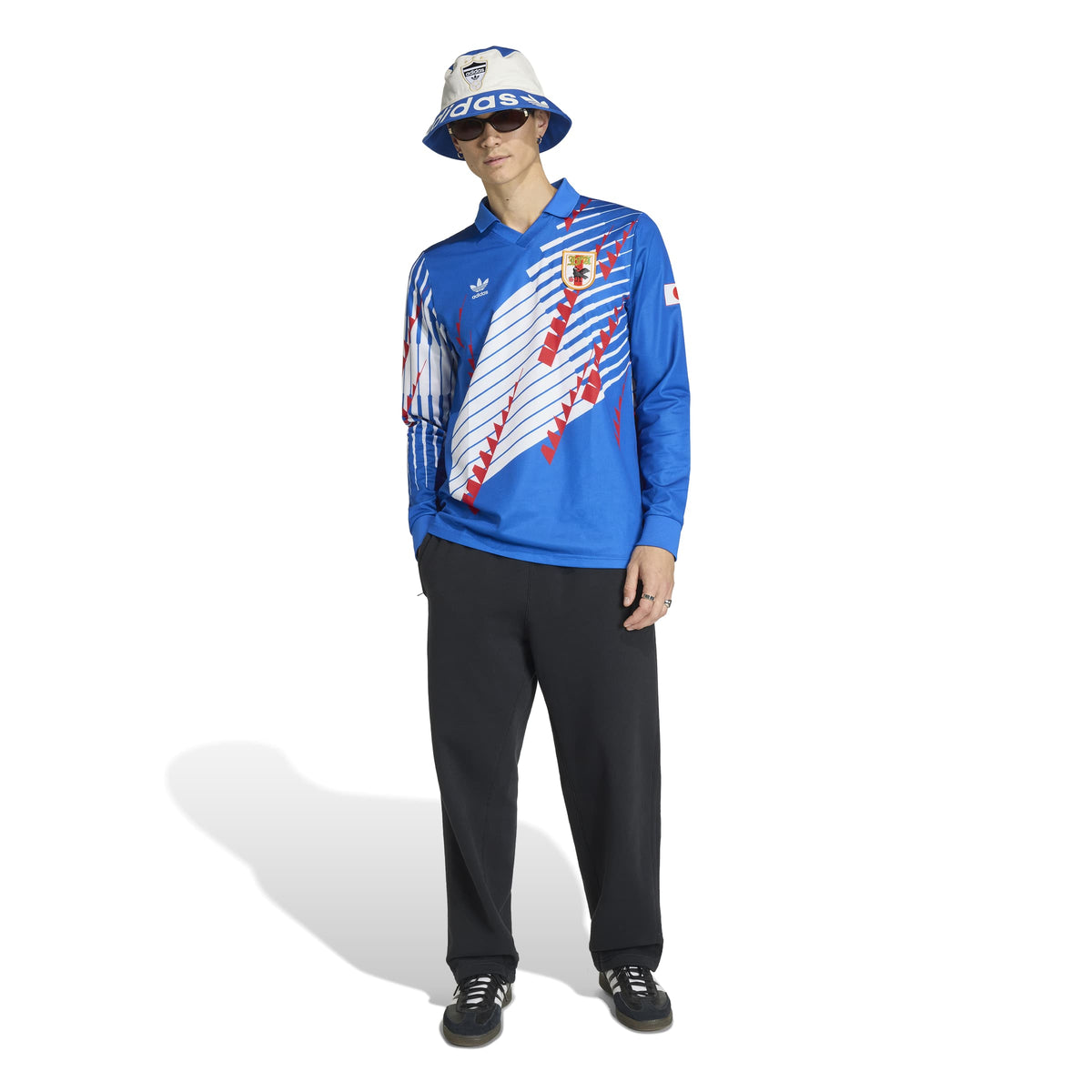 Adidas Japan Home Long Sleeve Jersey 1993 product image 3, provided for visual reference and product detail review