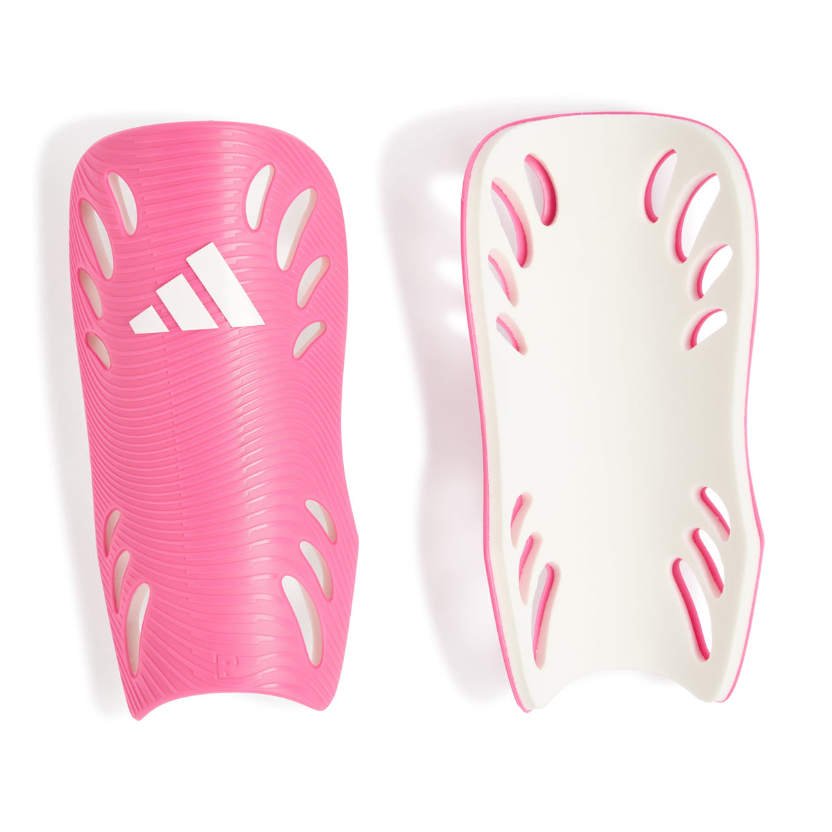 Adidas Adiflex Shin Guards-Pink product image 1, provided for visual reference and product detail review