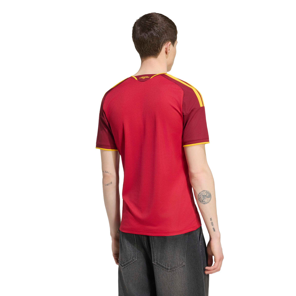 Adidas Men AS Roma Home Stadium Jersey 26/27 product image 4, provided for visual reference and product detail review