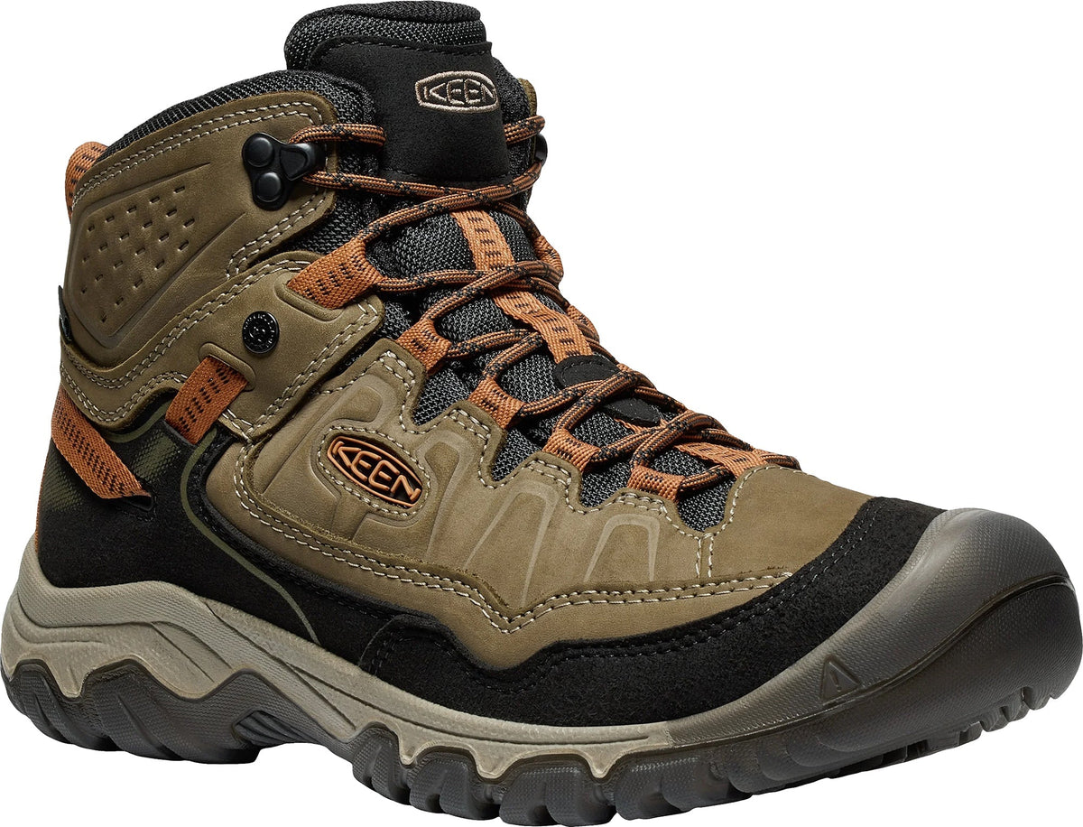 Keen Targhee IV Waterproof Men Walking Boots - Brown | Outdoor Performance product image 4, provided for visual reference