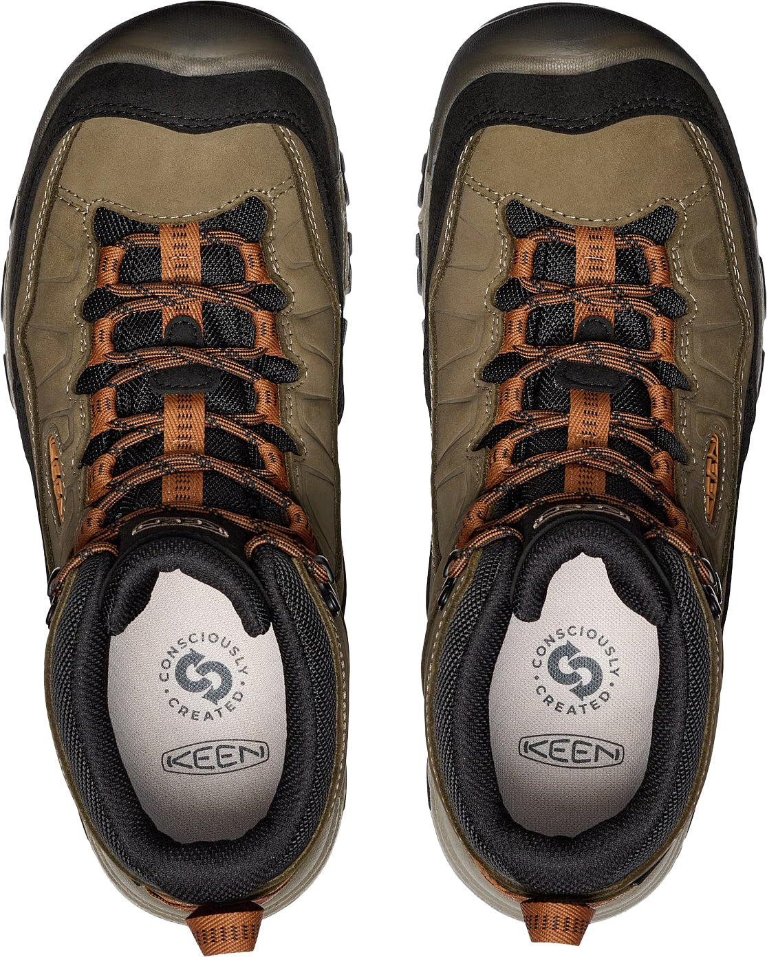 Keen Targhee IV Waterproof Men Walking Boots - Brown | Outdoor Performance product image 3, provided for visual reference