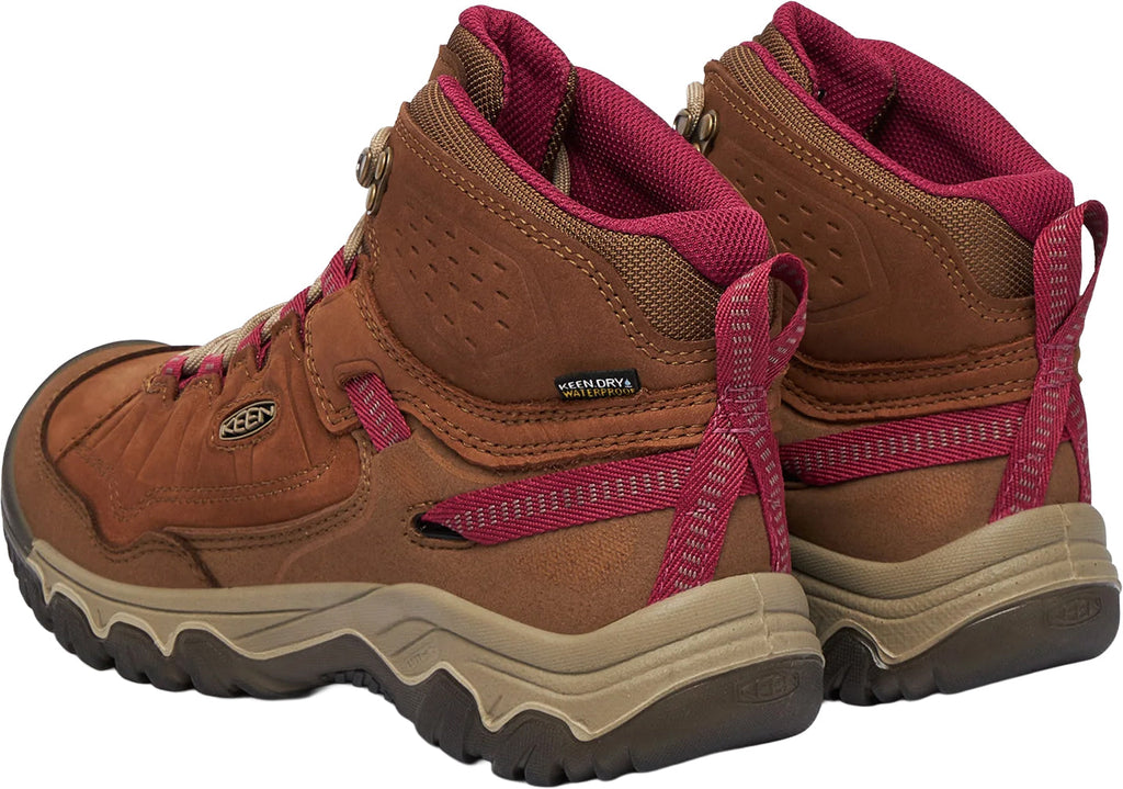 Keen Targhee IV Waterproof Women Walking Boots - Brown | Outdoor Performance product image 3, provided for visual reference