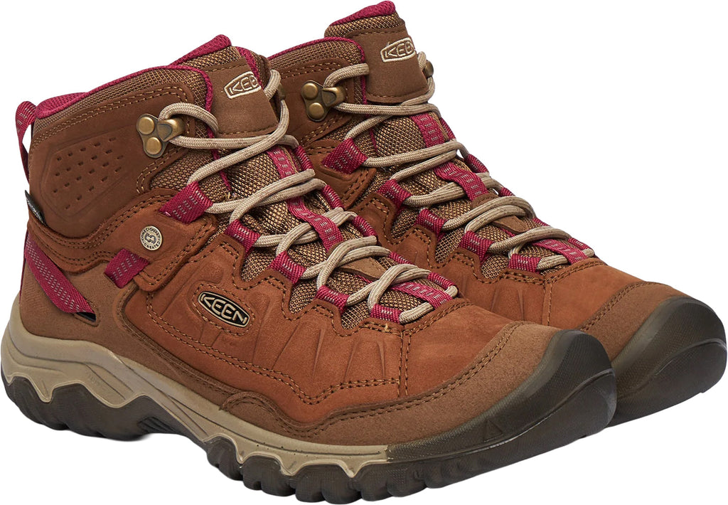 Keen Targhee IV Waterproof Women Walking Boots - Brown | Outdoor Performance product image 4, provided for visual reference