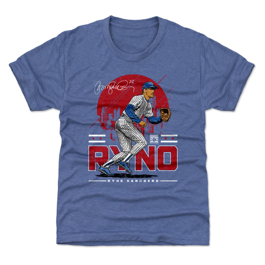 Ryne Sandberg Chicago Skyline WHT product image 2, provided for visual reference and product detail review
