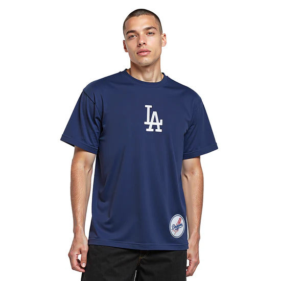 PRO STANDAR LOS ANGELES DODGERS WINGSPAN Men CJ DROP SHOULDER T-Shirt - MIDNIGHT NAVY product image 3, provided for visual