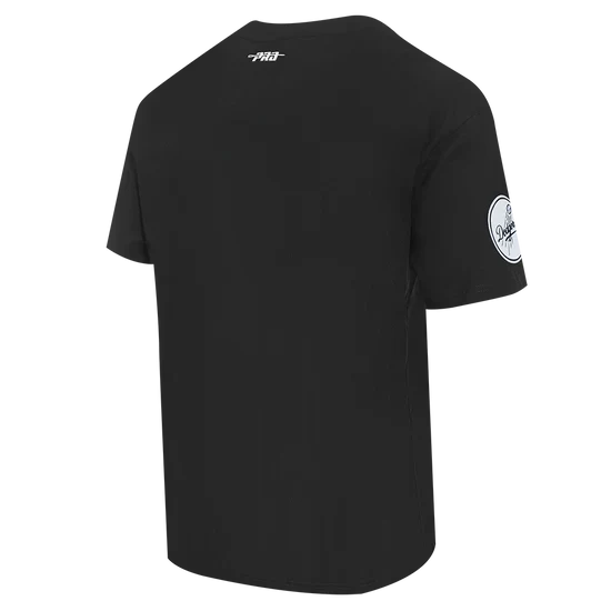 Pro Standard Men Los Angeles Dodgers All Pro Drop Shoulder T-Shirt-Black product image 2, provided for visual reference and