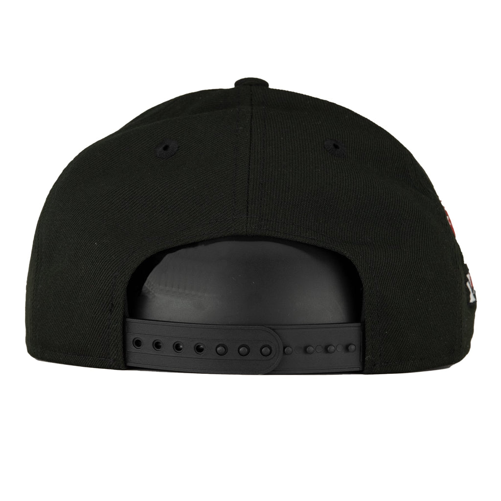 Chicgo Cubs Black Scream New Era 9FIFTY Snapback Hat product image 6, provided for visual reference and product detail review