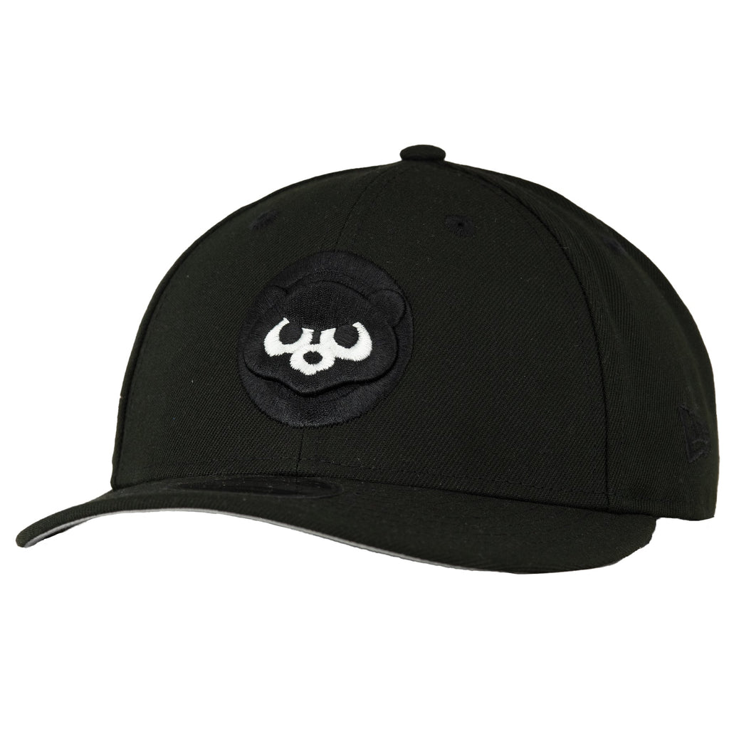 Chicgo Cubs Black Scream New Era 9FIFTY Snapback Hat product image 1, provided for visual reference and product detail review