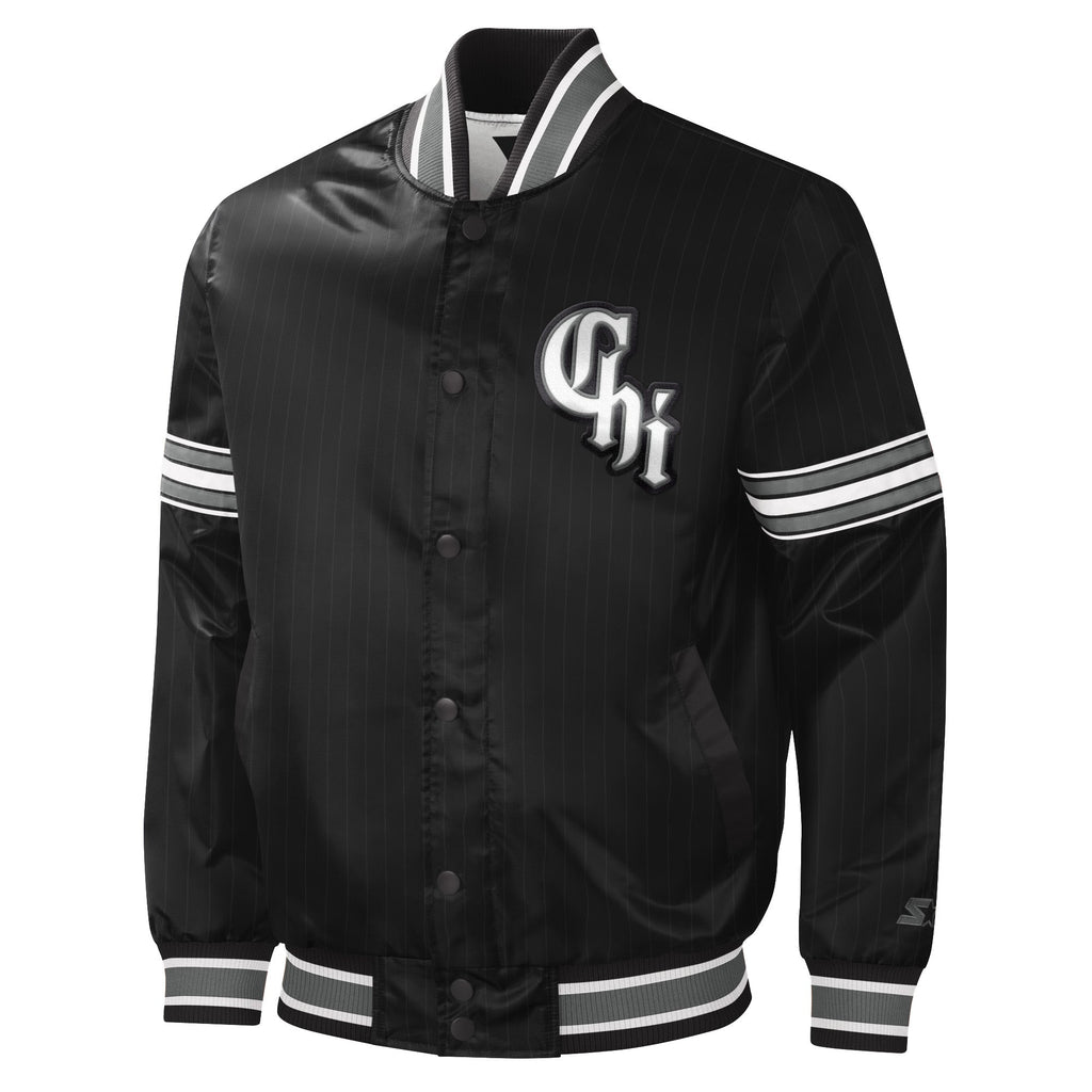 Chicago White Sox City Connect Southside Starter Jacket product image 1, provided for visual reference and product detail