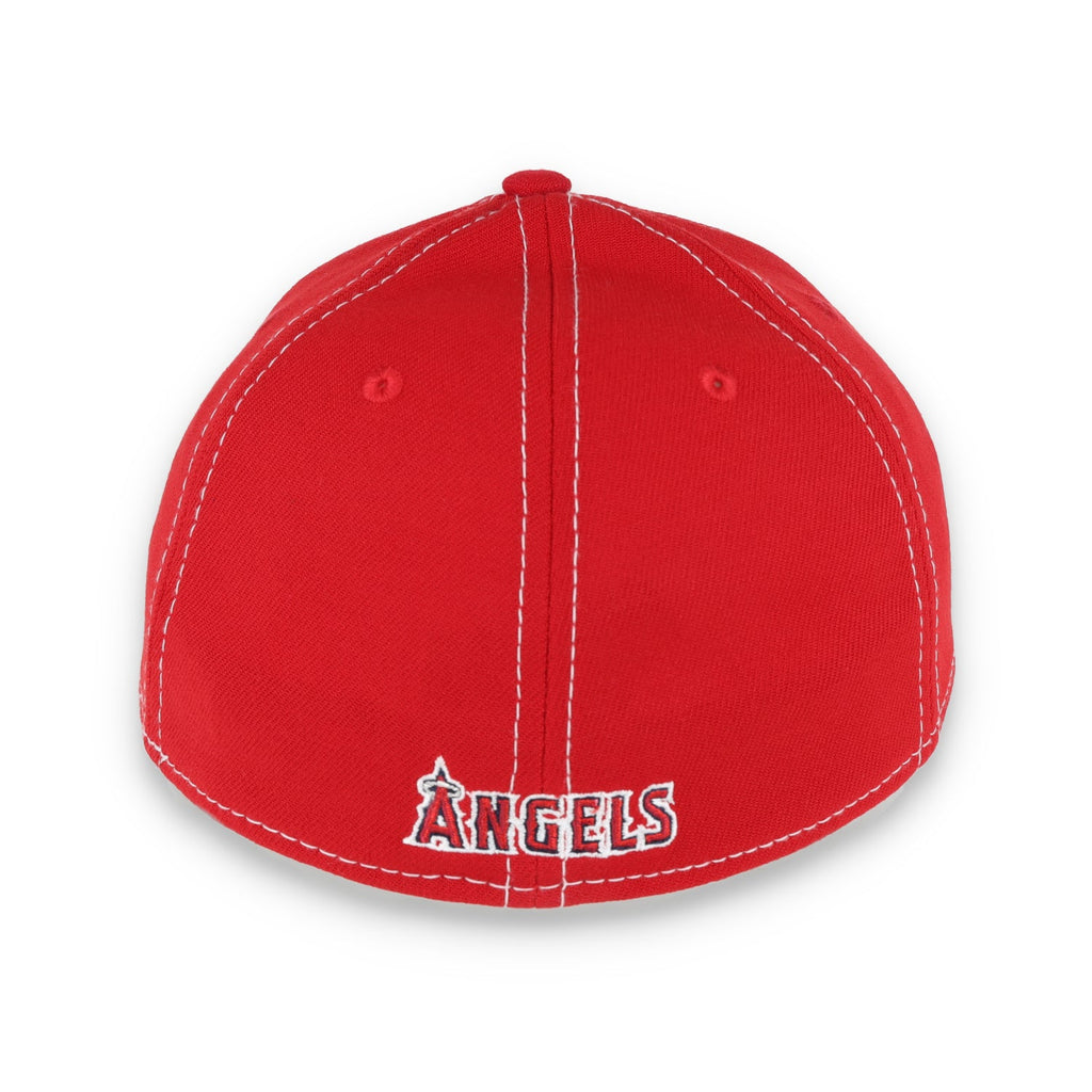 New Era Los Angeles Angels Classic 39THIRTY Stretch Fit-Red product image 4, provided for visual reference and product