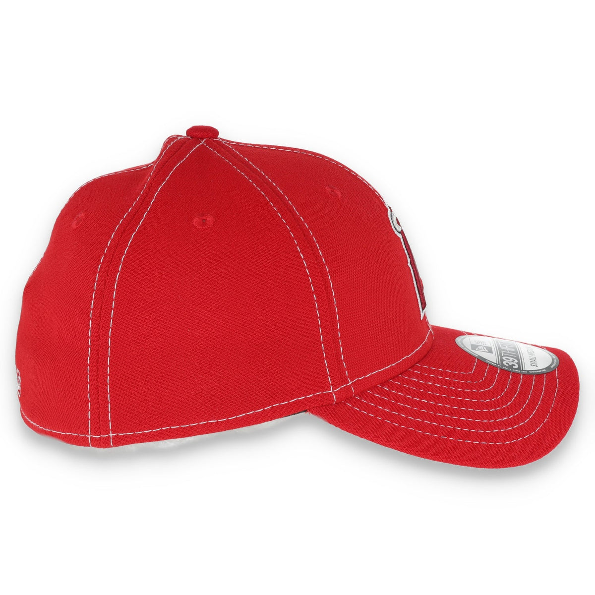 New Era Los Angeles Angels Classic 39THIRTY Stretch Fit-Red product image 3, provided for visual reference and product