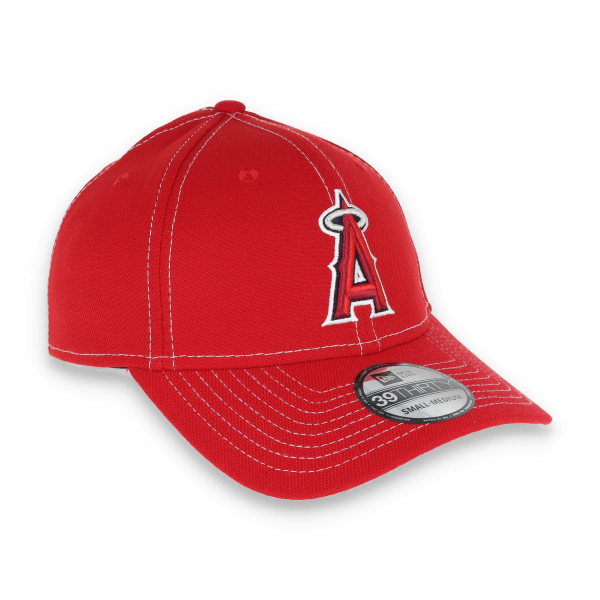 New Era Los Angeles Angels Classic 39THIRTY Stretch Fit-Red product image 2, provided for visual reference and product