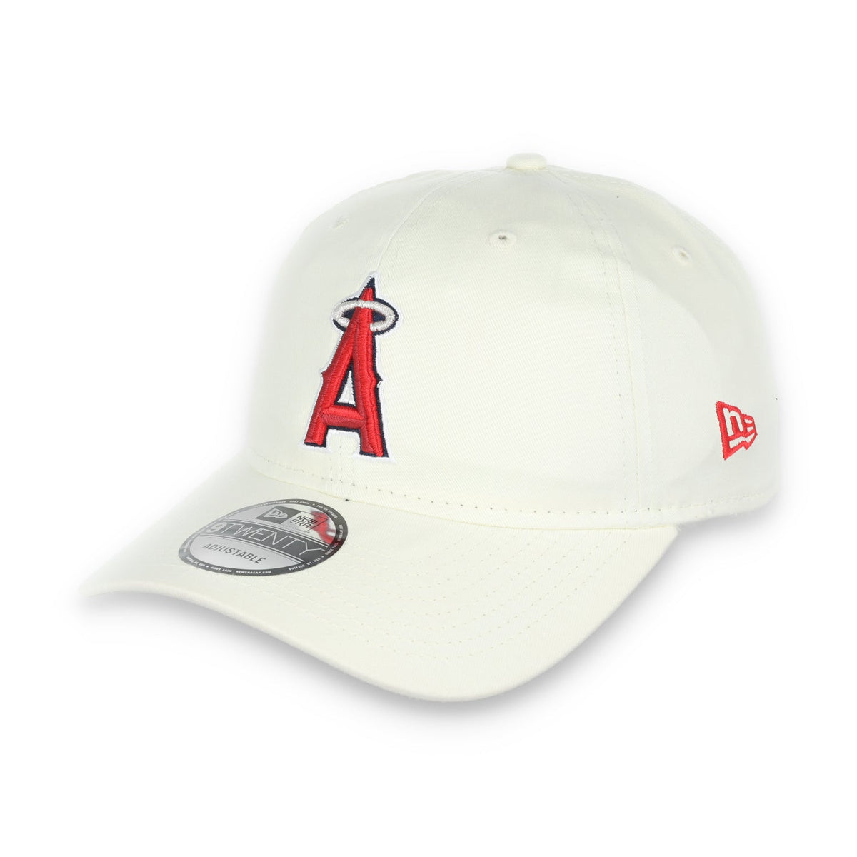 New Era Los Angeles Angels Core Classic 2.0 9Twenty Adjustable Hat-Ivory product image 6, provided for visual reference and