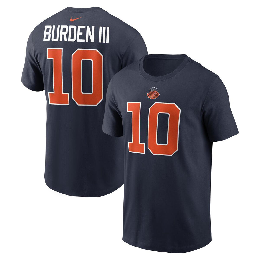 Luther Burden III Chicago Bears Nike Rivalry T-Shirt product image 1, provided for visual reference and product detail review