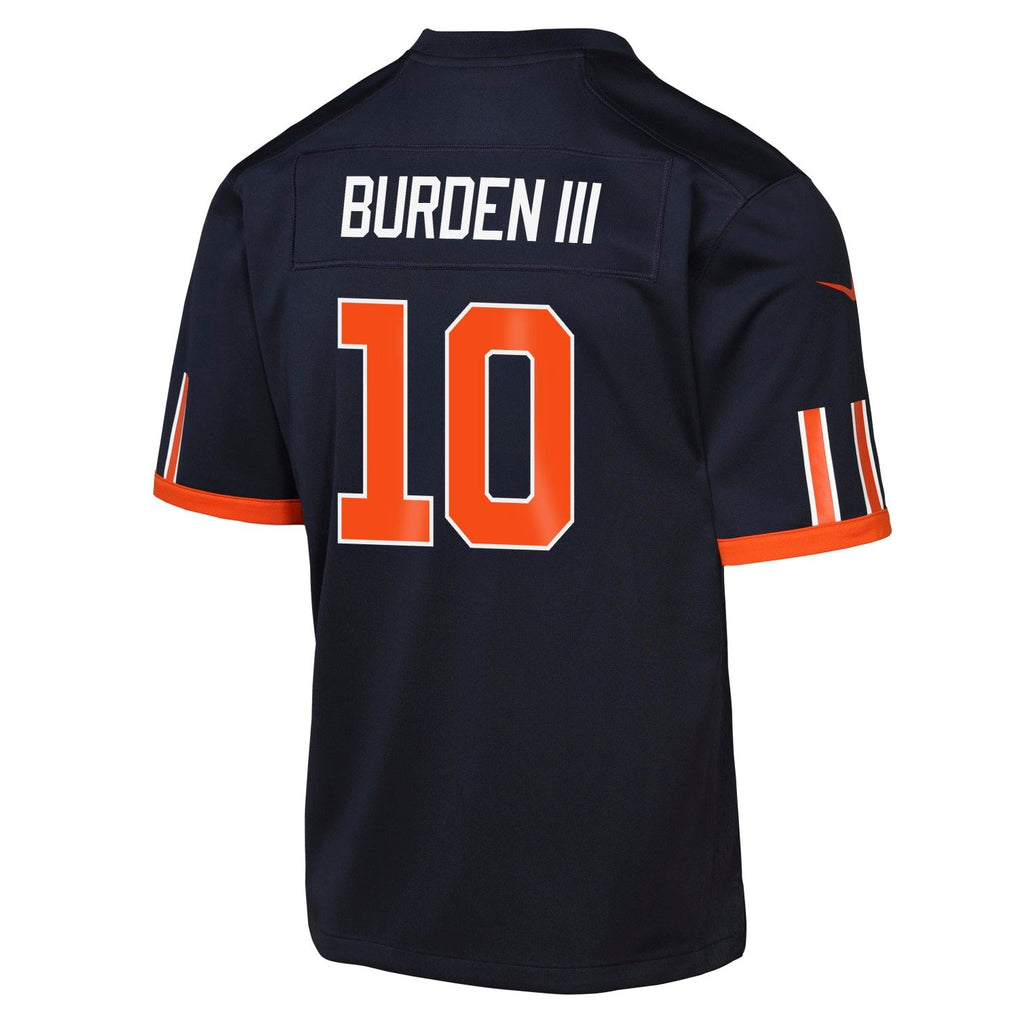 Luther Burden III #10 Chicago Bears Rivalry Nike Youth Jersey product image 2, provided for visual reference and product