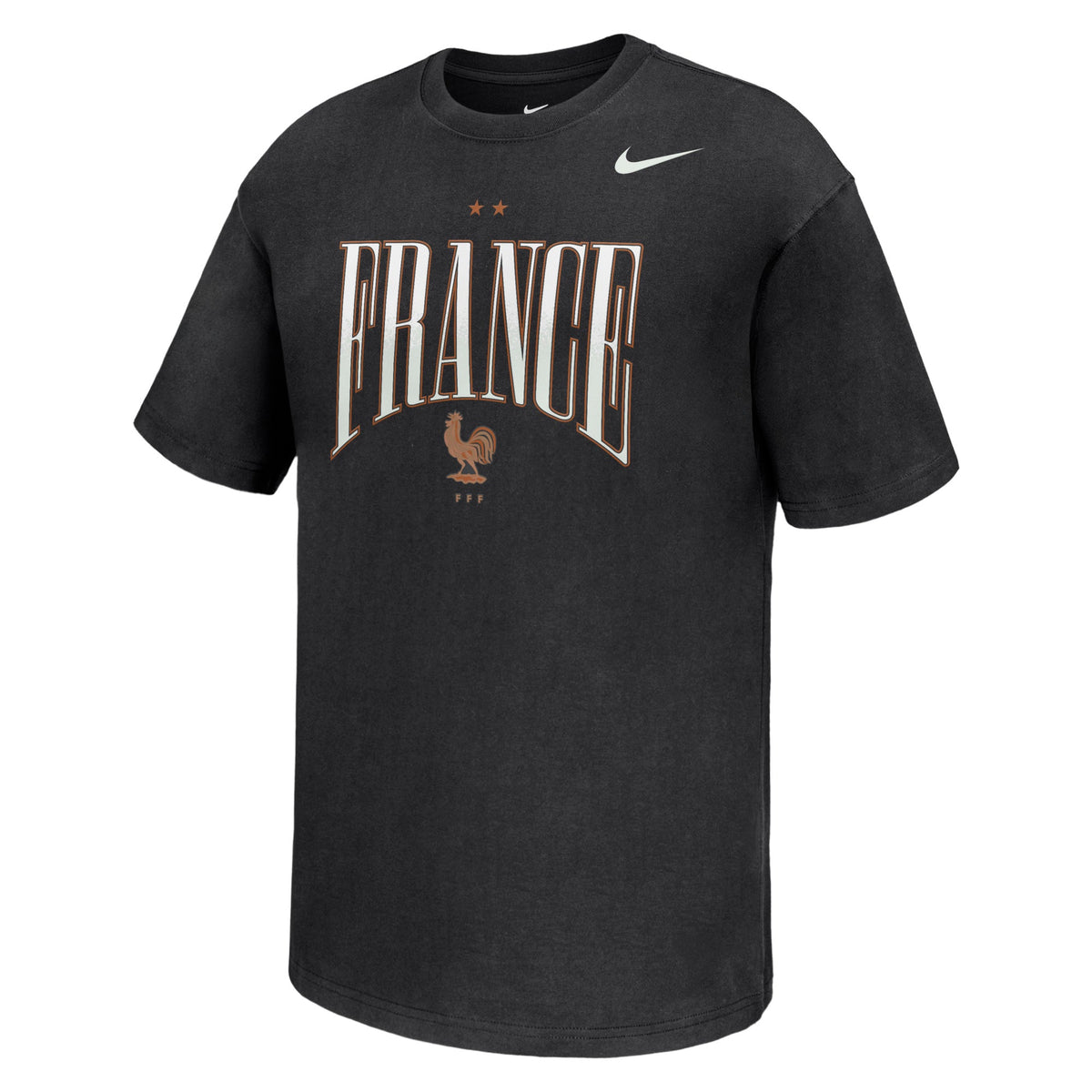 Nike France Men Max 90 Cotton Soccer T-Shirt product image 1, provided for visual reference and product detail review