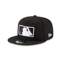MLB Batterman Logo Basic Black And White 9FIFTY Snapback product image 1, provided for visual reference and product detail