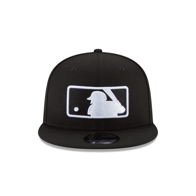 MLB Batterman Logo Basic Black And White 9FIFTY Snapback product image 2, provided for visual reference and product detail