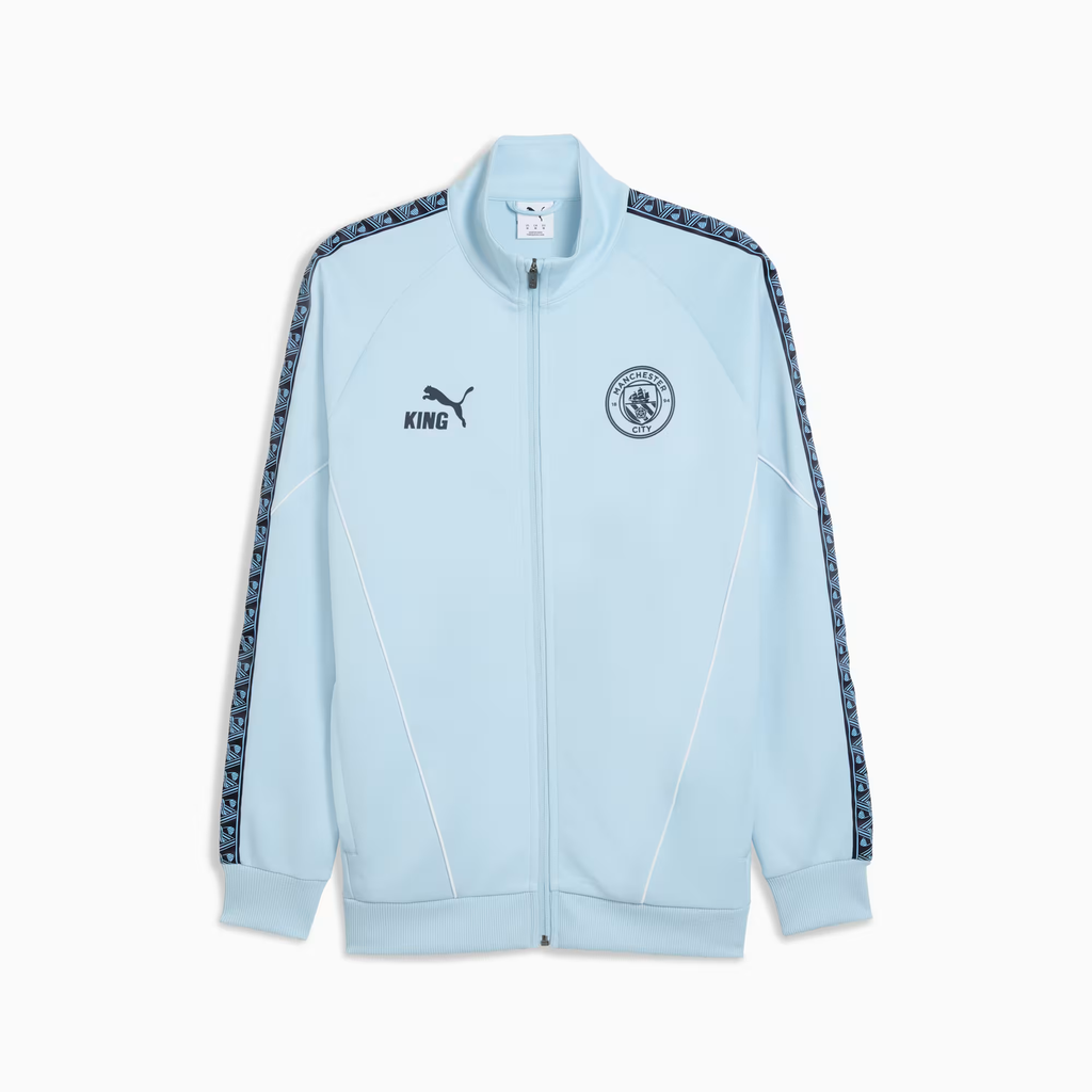 Puma Men Manchester City KING Anthem Jacket product image 1, provided for visual reference and product detail review