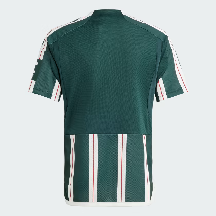 Adidas Youth Manchester United Away Jersey 23/24 product image 2, provided for visual reference and product detail review