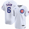 Matt Shaw Chicago Cubs Nike Youth 150th Anniversary Homerun Pinstripe Jersey product image 1, provided for visual reference