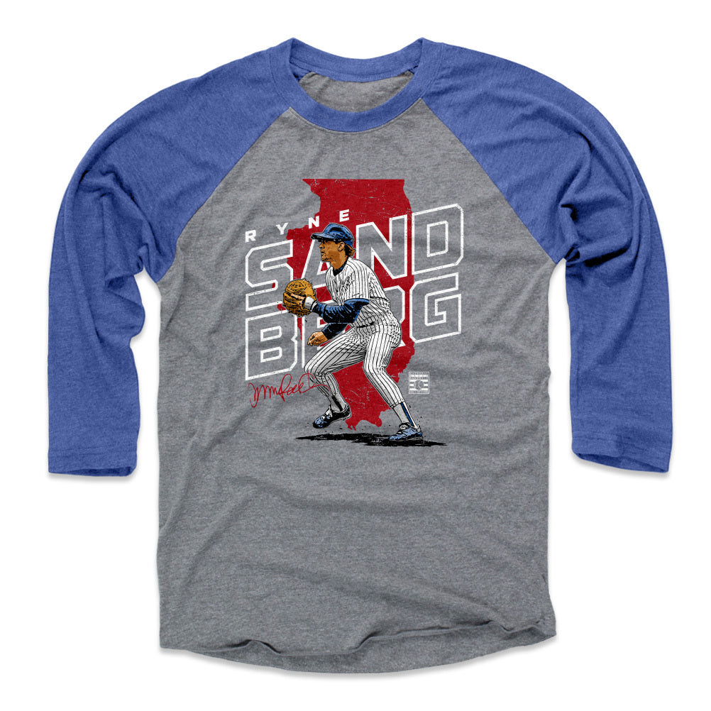 Ryne Sandberg Player Map WHT product image 1, provided for visual reference and product detail review