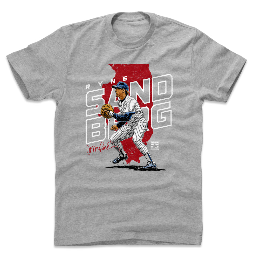 Ryne Sandberg Player Map WHT product image 2, provided for visual reference and product detail review