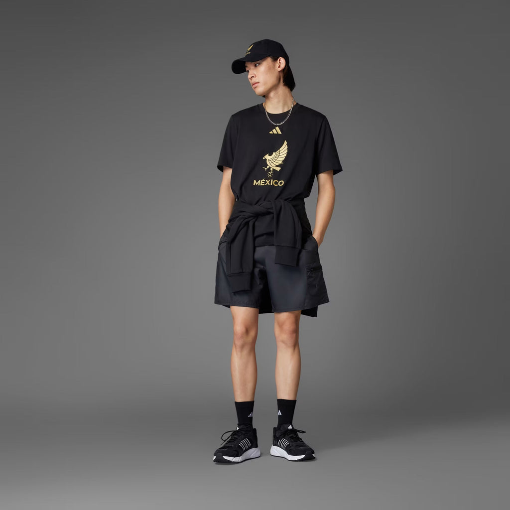 Adidas Mexico FMF DNA T-Shirt-Black product image 4, provided for visual reference and product detail review
