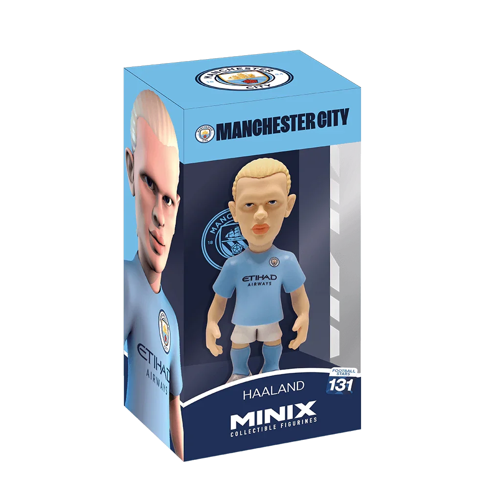 Minix Manchester City 12CM "Haaland" Collectible Figure product image 2, provided for visual reference and product detail