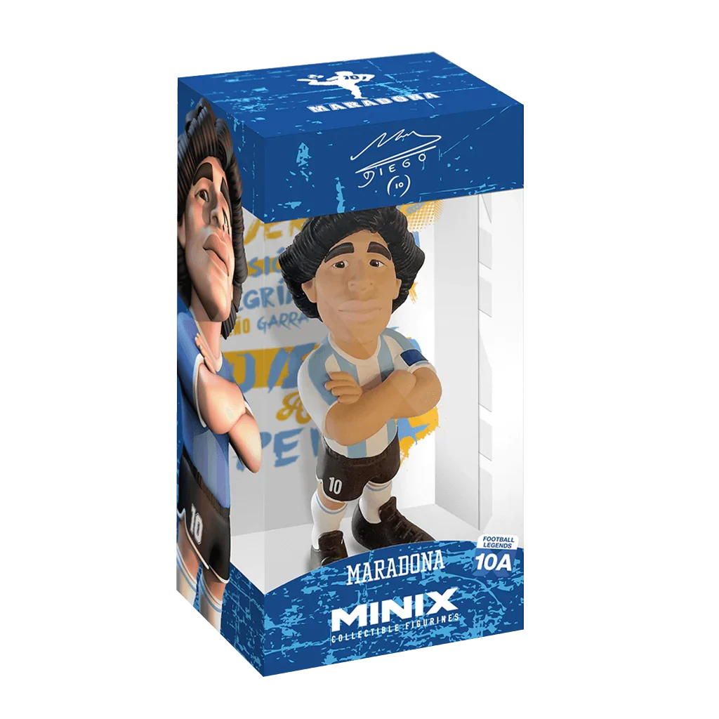 Minix 12CM "Maradona" Collectible Figure product image 5, provided for visual reference and product detail review