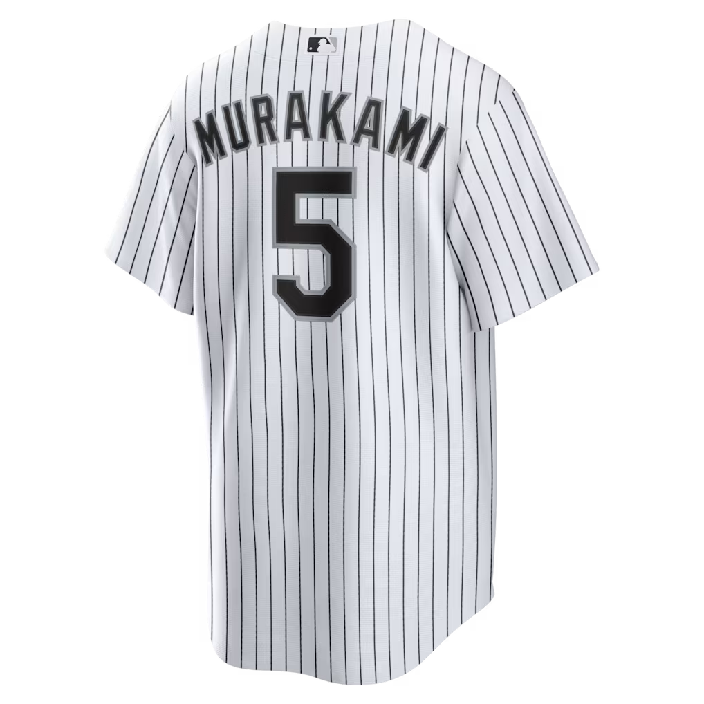 Munetaka Murakami Chicago White Sox Nike Men White Home Replica Jersey product image 3, provided for visual reference and