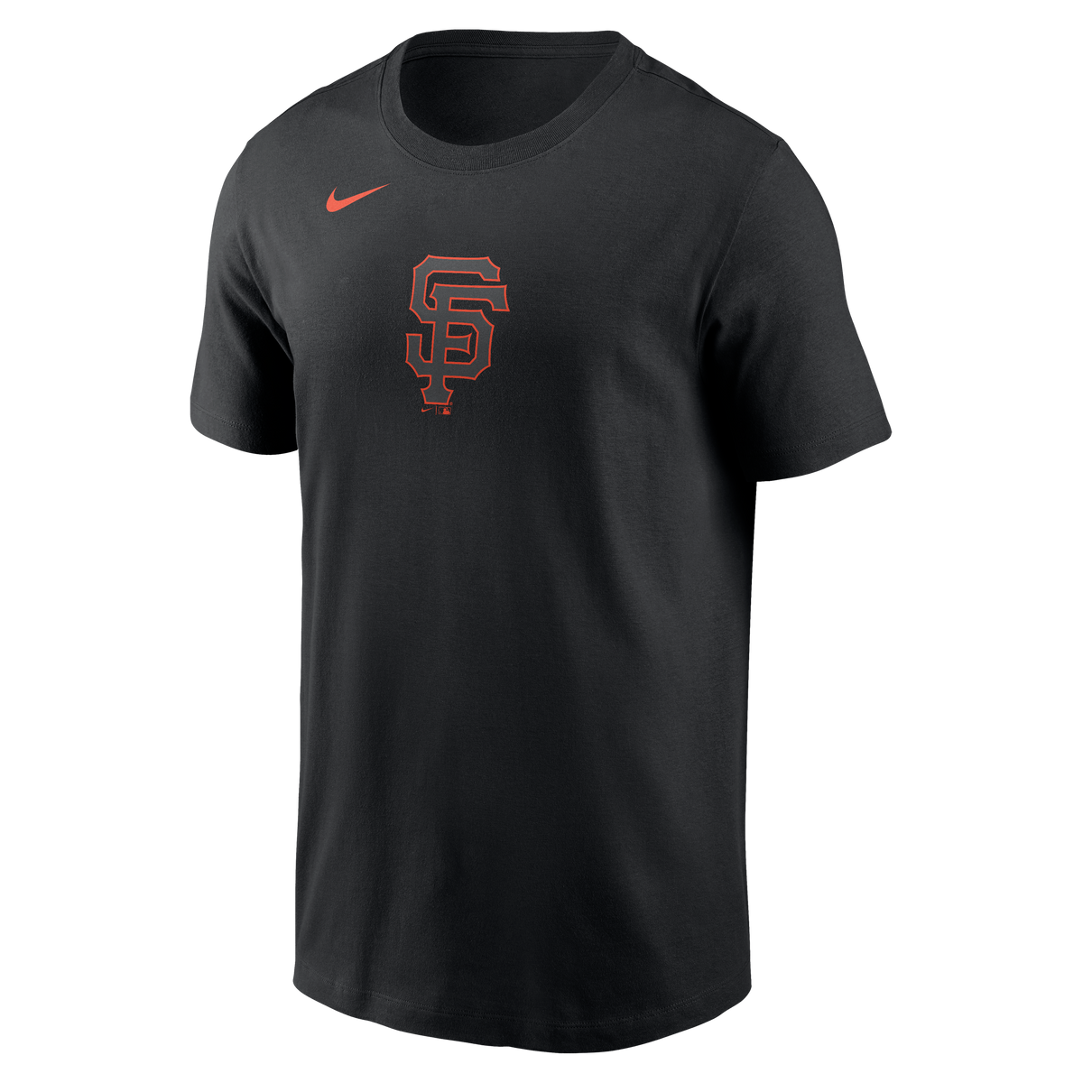 Nike Men San Francisco Giants Shoot For The Sky T-Shirt-Black product image 1, provided for visual reference and product