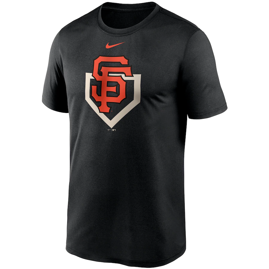 San Francisco Giants Nike Icon Legend Performance T-Shirt - Black product image 1, provided for visual reference and product