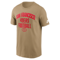 Nike San Francisco 49ers Club T-Shirt product image 1, provided for visual reference and product detail review