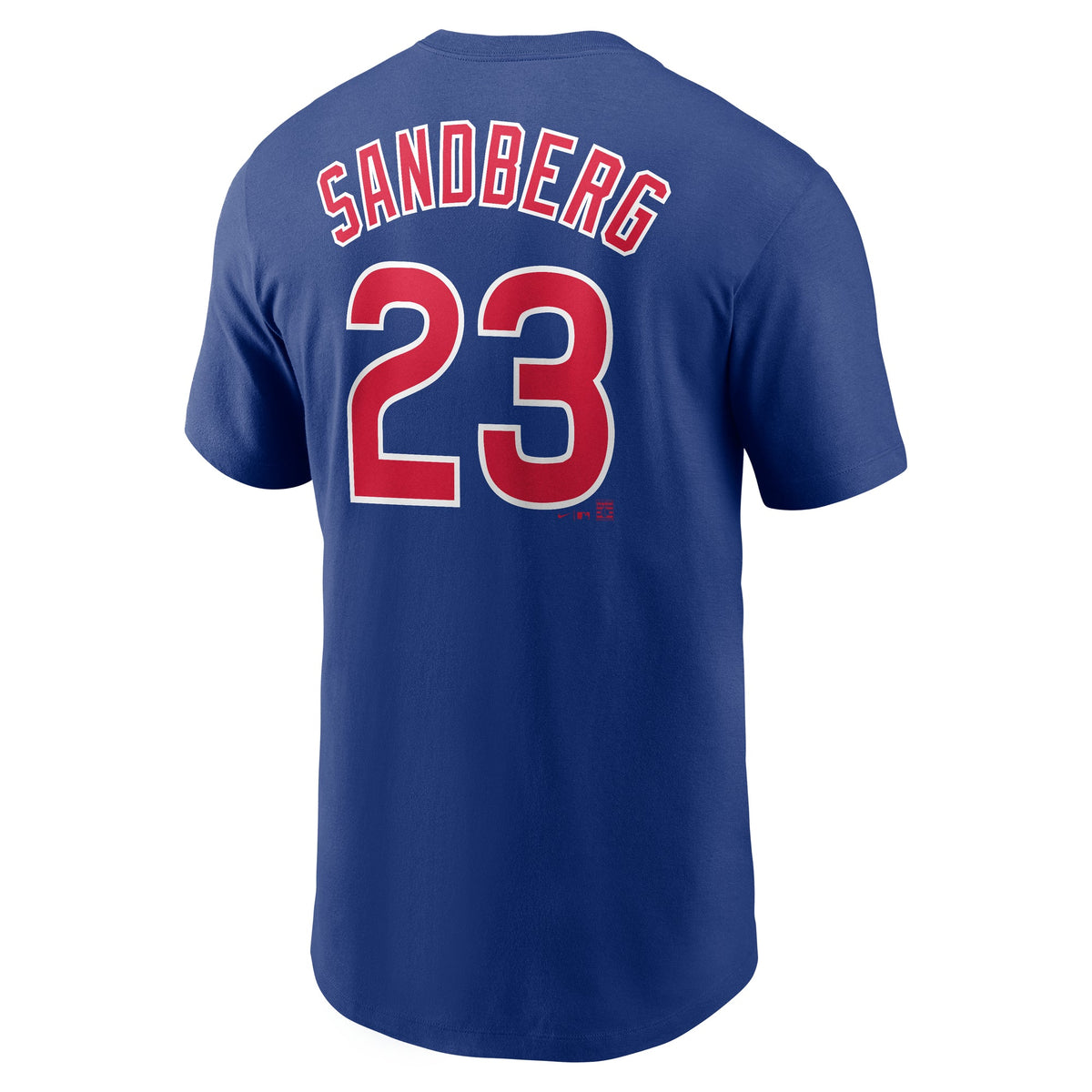 Ryne Sandberg Chicago Cubs Nike Men Royal T-Shirt product image 2, provided for visual reference and product detail review