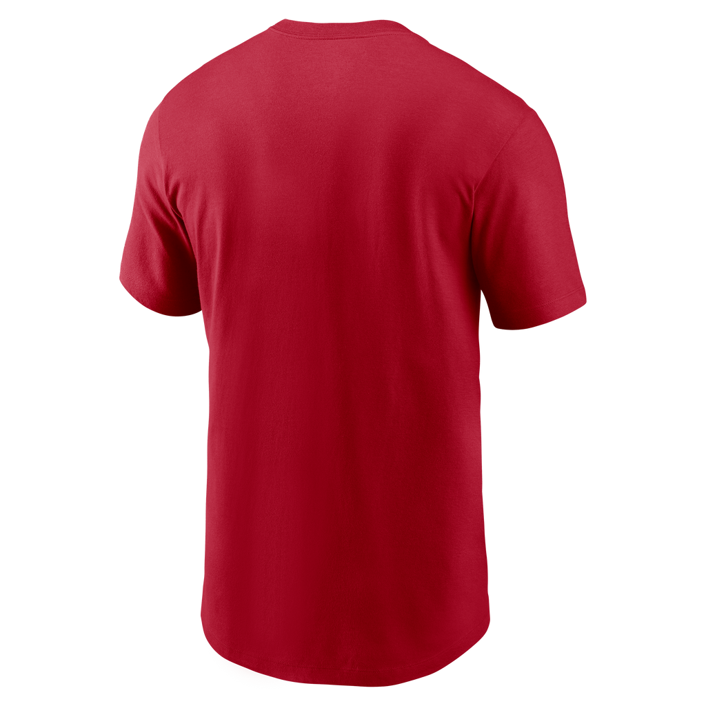Nike Men San Francisco 49ers NFC T-Shirt-Red product image 2, provided for visual reference and product detail review